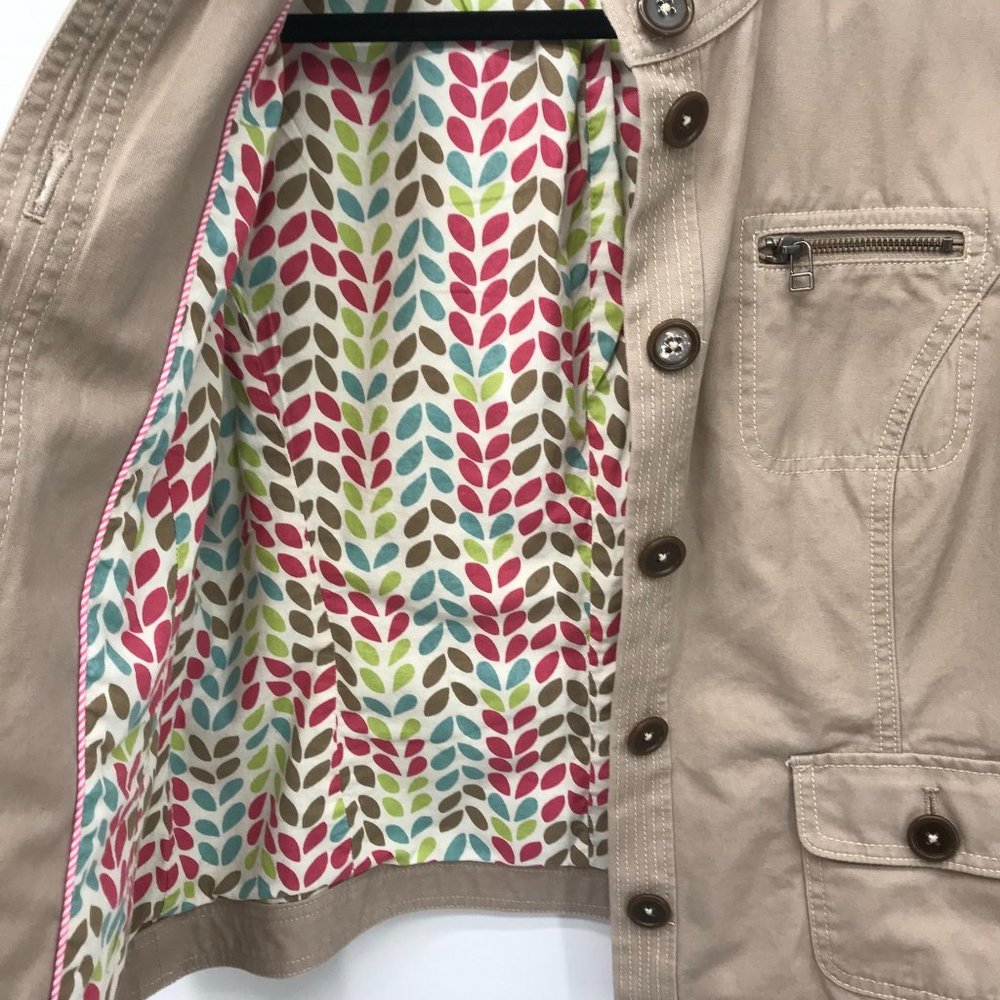 Boden Button Front Jacket - Picture 4 of 7